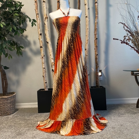 Cristinalove Dresses & Skirts - Rare Boho Retro Maxi Dress